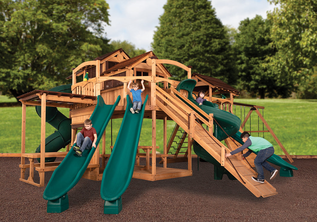 Backyard Adventures | Treehouse Peak Combo Playset