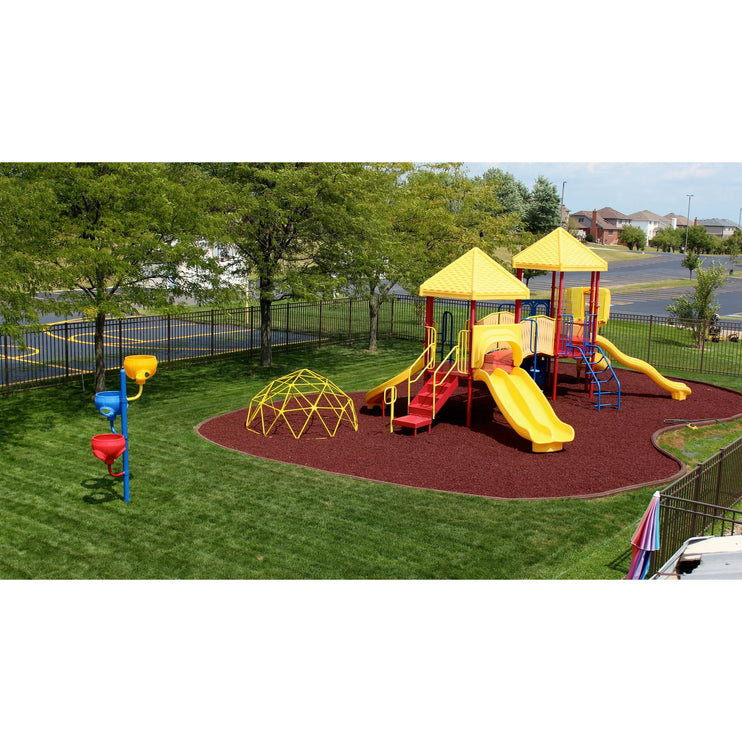 RubberMulch | Playsafer Rubber Mulch | Terra Cota Red