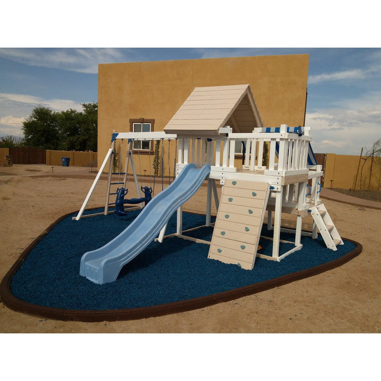 RubberMulch | Playsafer Rubber Mulch | Blue