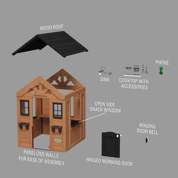 Backyard Discovery | Sweetwater Playhouse | Light Brown