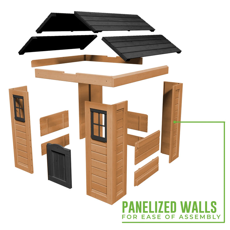 Backyard Discovery | Sweetwater Playhouse | Light Brown