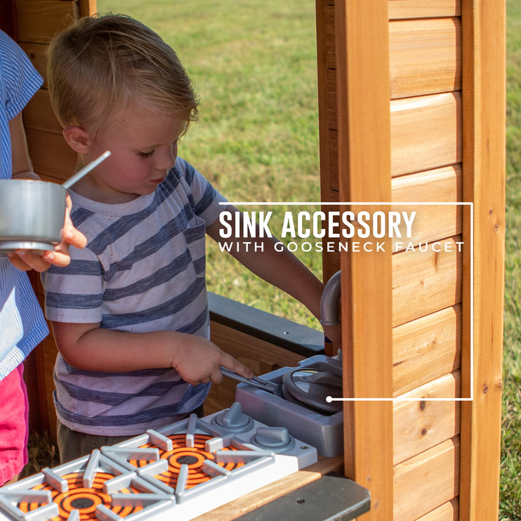 Backyard Discovery | Sweetwater Playhouse | Light Brown