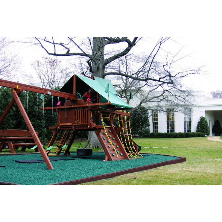 RubberMulch | Playsafer Rubber Mulch | Green