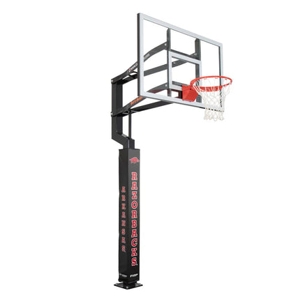 Goalsetter | Collegiate Basketball Pole Pad | Arkansas Razorbacks
