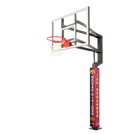 Goalsetter | Collegiate Basketball Pole Pad | Iowa/Iowa State