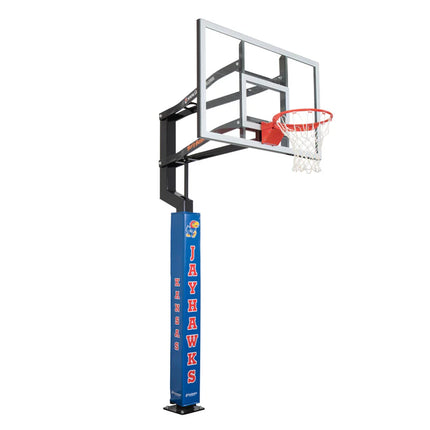 Goalsetter | Collegiate Basketball Pole Pad | Kansas Jayhawks