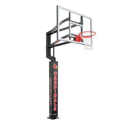 Goalsetter | Collegiate Basketball Pole Pad | Louisville Cardinals