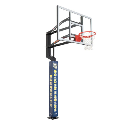 Goalsetter | Collegiate Basketball Pole Pad | Marquette Golden Eagles