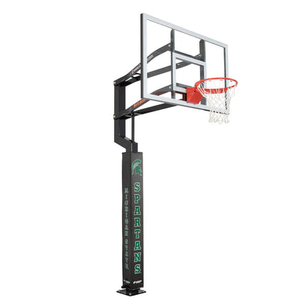 Goalsetter | Collegiate Basketball Pole Pad | Michigan State Spartans