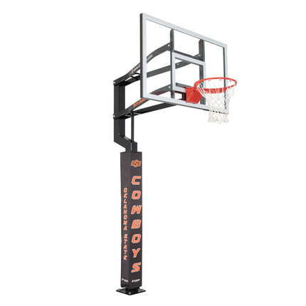Goalsetter | Collegiate Basketball Pole Pad | Oklahoma State Cowboys