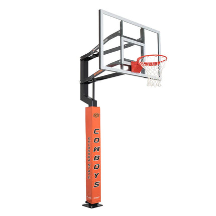 Goalsetter | Collegiate Basketball Pole Pad | Oklahoma State Cowboys